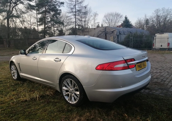 Jaguar XF cena 27900 przebieg: 220000, rok produkcji 2012 z Gubin małe 596